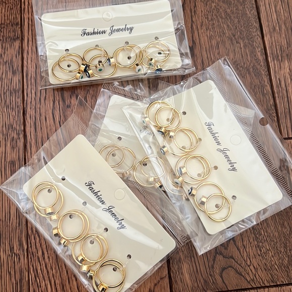 Stackable evil eye rings - Picture 4 of 4